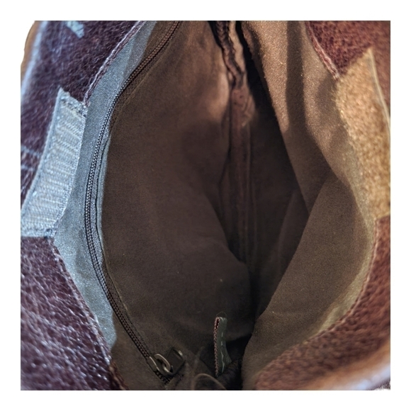 Wilsons Leather Pelle Studio Brown Leather Shoulder Handbag Vintage - Picture 10 of 11